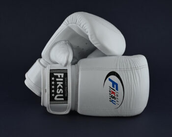 GENUINE  LEATHER BAG MITTS WHITE